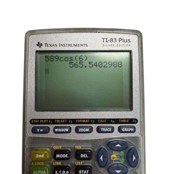 Texas Instruments TI-83 Plus Silver Edition Graphing Calculator - Picture 4 of 11